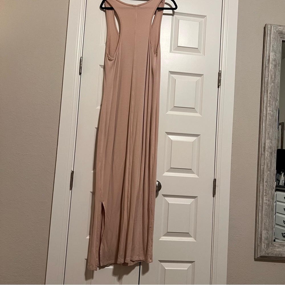 Daily Ritual Blush Terry Racerback Dress - Picture 5 of 11
